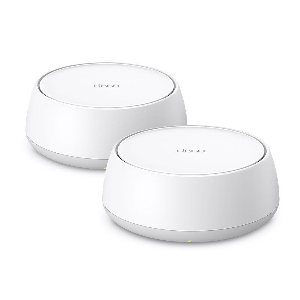 TP-Link Deco BE25 BE5000 Whole Home Mesh WiFi 7 System | Dual Band, Speeds up to 5000 Mbps | 2× 2.5 Gbps ports | 1 Pack 2 Pack 3 Pack TP-Link Deco BE25 BE5000 Whole Home Mesh WiFi 7 System | Dual Band, Speeds up to 5000 Mbps | 2× 2.5 Gbps ports | 1 Pack 2 Pack 3 Pack